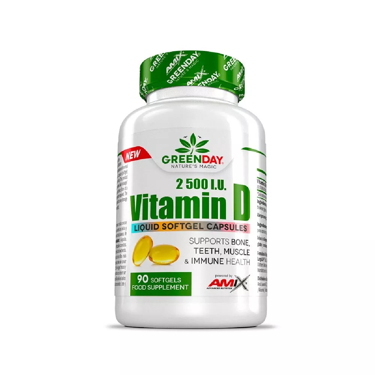 Vitamin D 2500 I.U. - Amix Nutrition