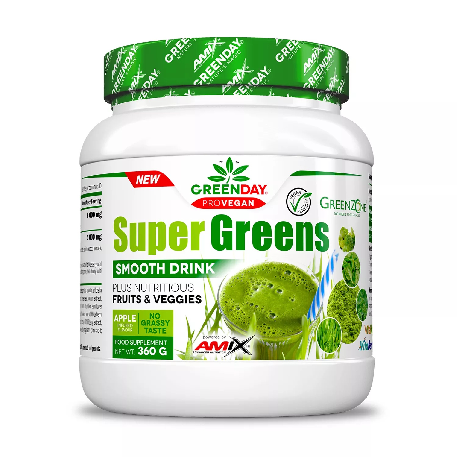 SuperGreens smooth drink - Amix nutrition