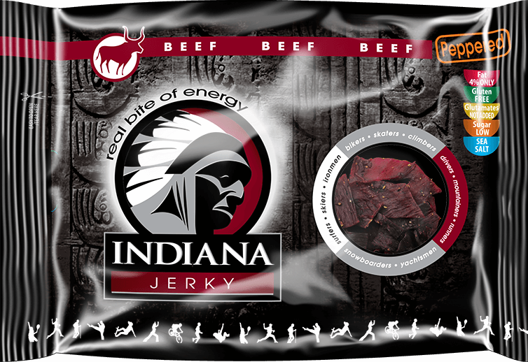 Indiana Jerky - Beef peppered 90 g