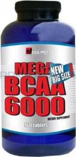 BCAA 6000 - 160 tablet MegaPro